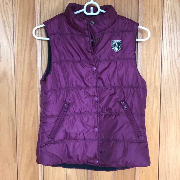 American Eagle Purple Vest - Picture 1 of 2